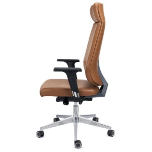 Sillón de oficina MILANO, gran diseño y ergonomía, negro