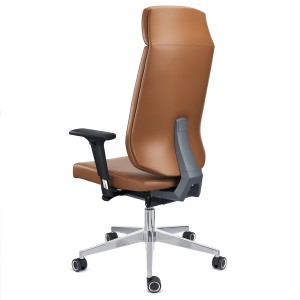 Sillón de oficina MILANO, gran diseño y ergonomía, negro
