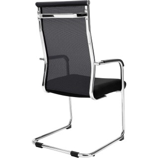 Silla de Confidente BREMEN en color negro 2