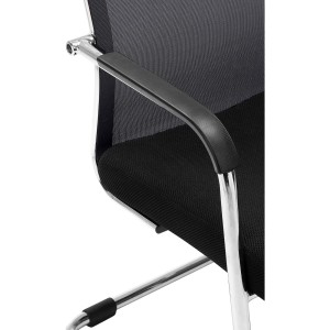 Silla de Confidente BREMEN en color negro