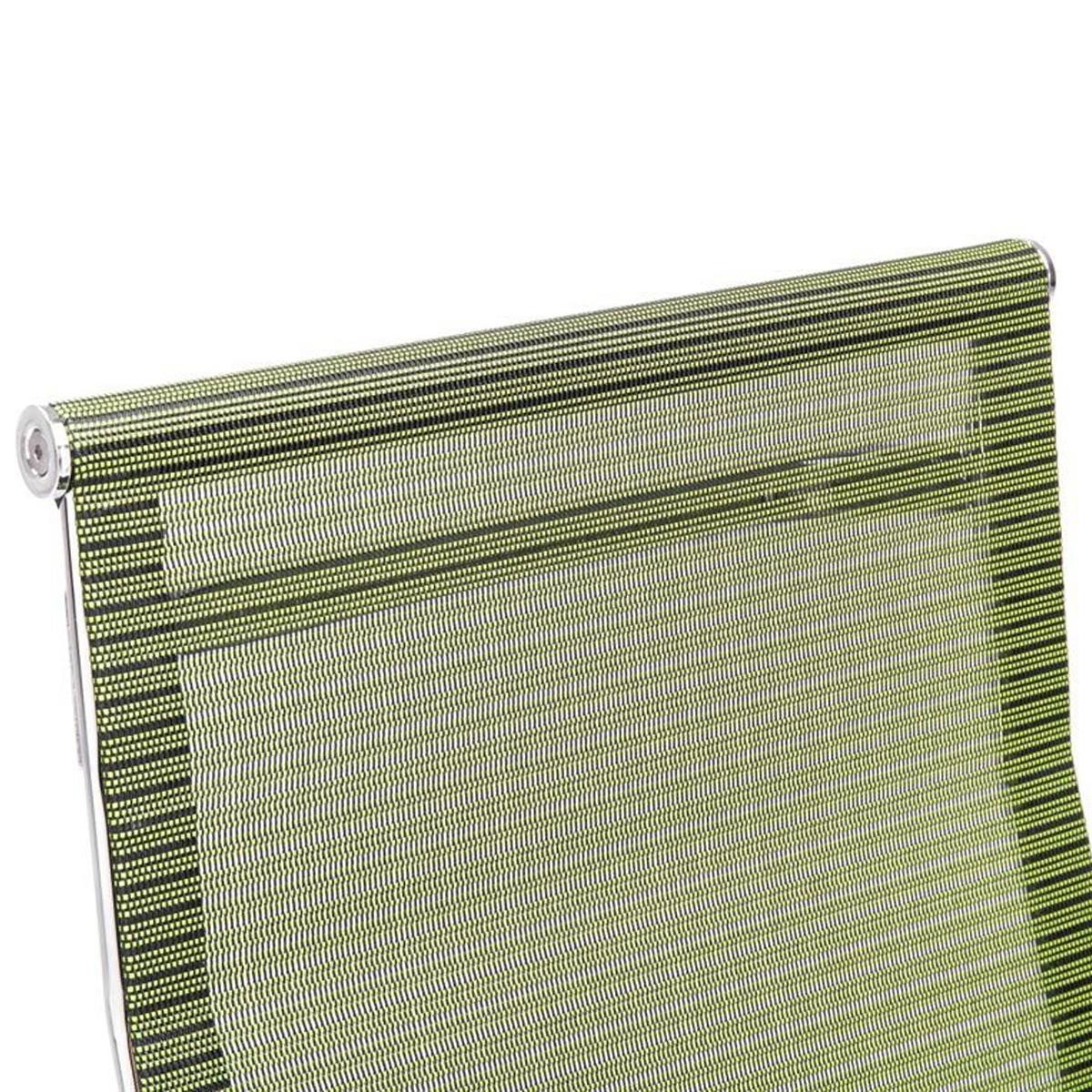 Silla de Confidente BREMEN, Estructura Metálica, en Malla Transpirable color Negro