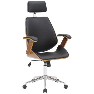 Silla de oficina NAIMA en color negro