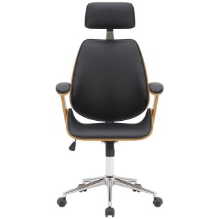 Silla de oficina NAIMA en color negro 2