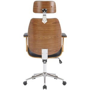 Silla de oficina NAIMA en color negro