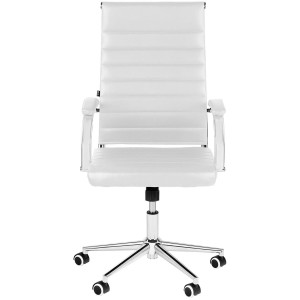 Silla de Oficina OXFORD, en Piel sintética, Color Negro
