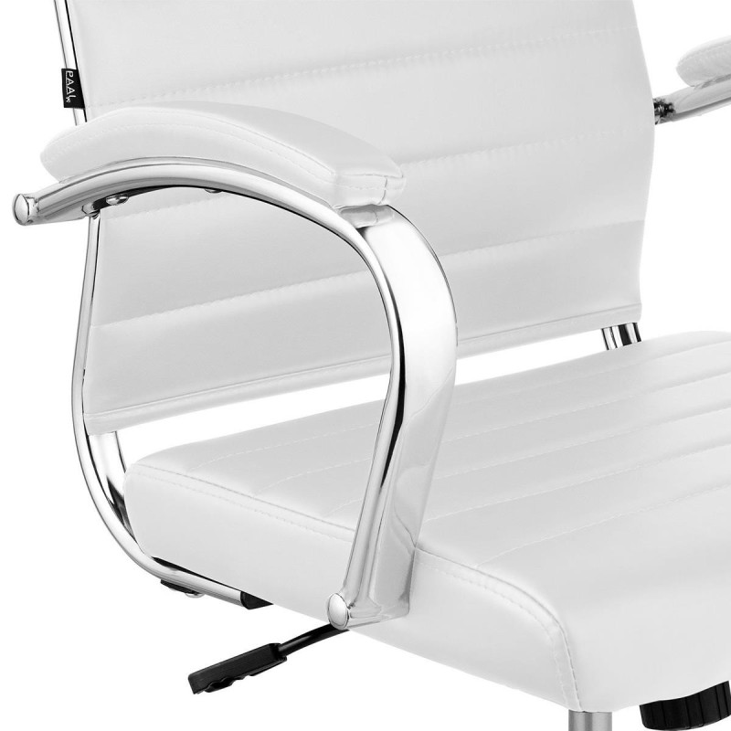 Silla de Oficina OXFORD, en Piel sintética, Color Negro