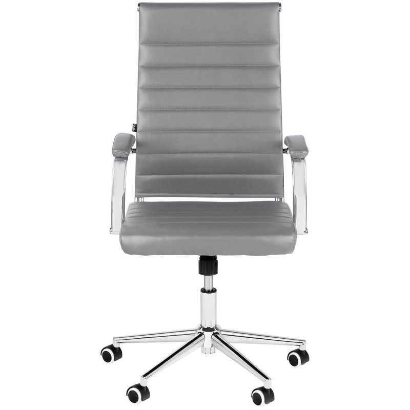Silla de Oficina OXFORD, en Piel sintética, Color Negro