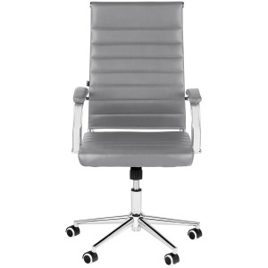Silla de Oficina OXFORD, en Piel sintética, Color Negro