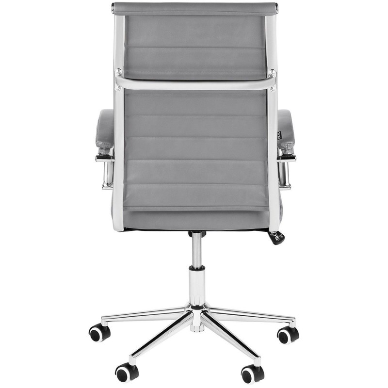 Silla de Oficina OXFORD, en Piel sintética, Color Negro