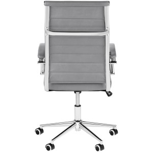 Silla de Oficina OXFORD, en Piel sintética, Color Negro