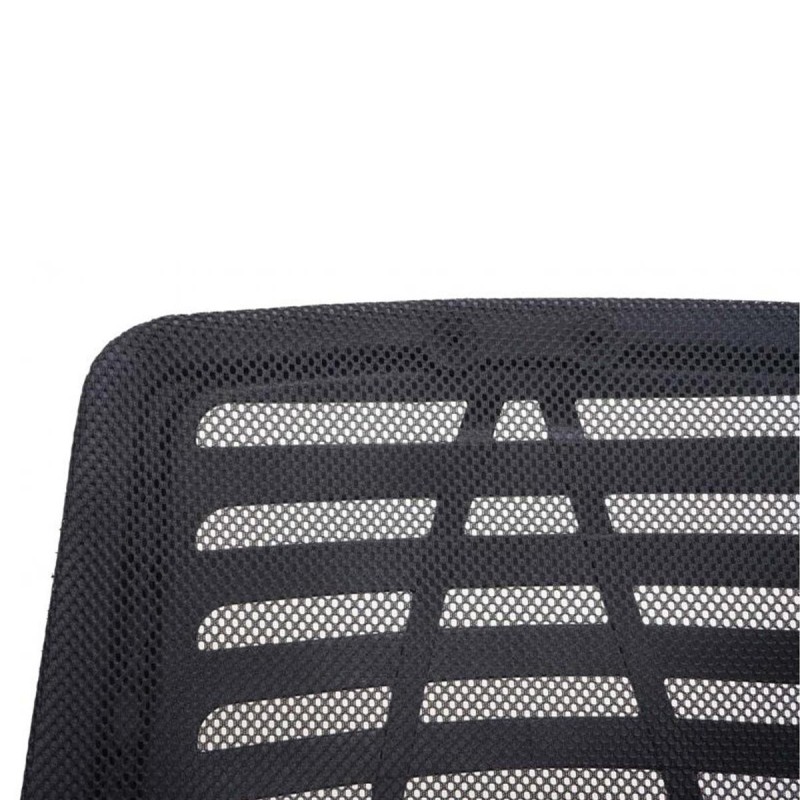 Silla de oficina TAMIA con asiento acolchado, en negro