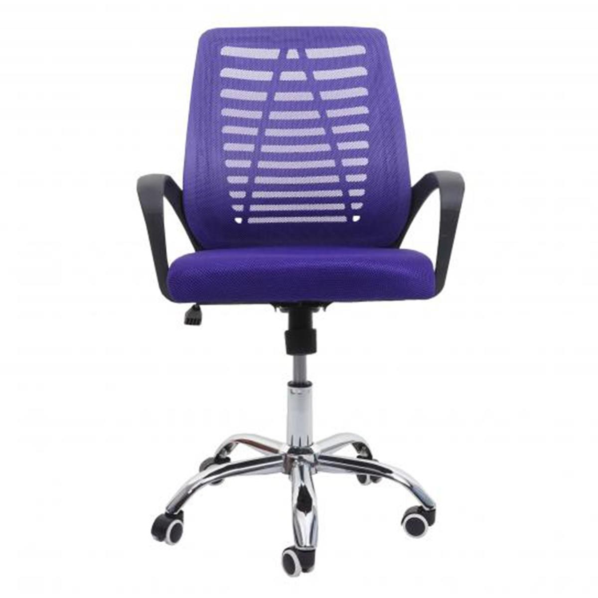 Silla de Oficina TAMIA, Respaldo ergonómico, Asiento Acolchado, Color Negro