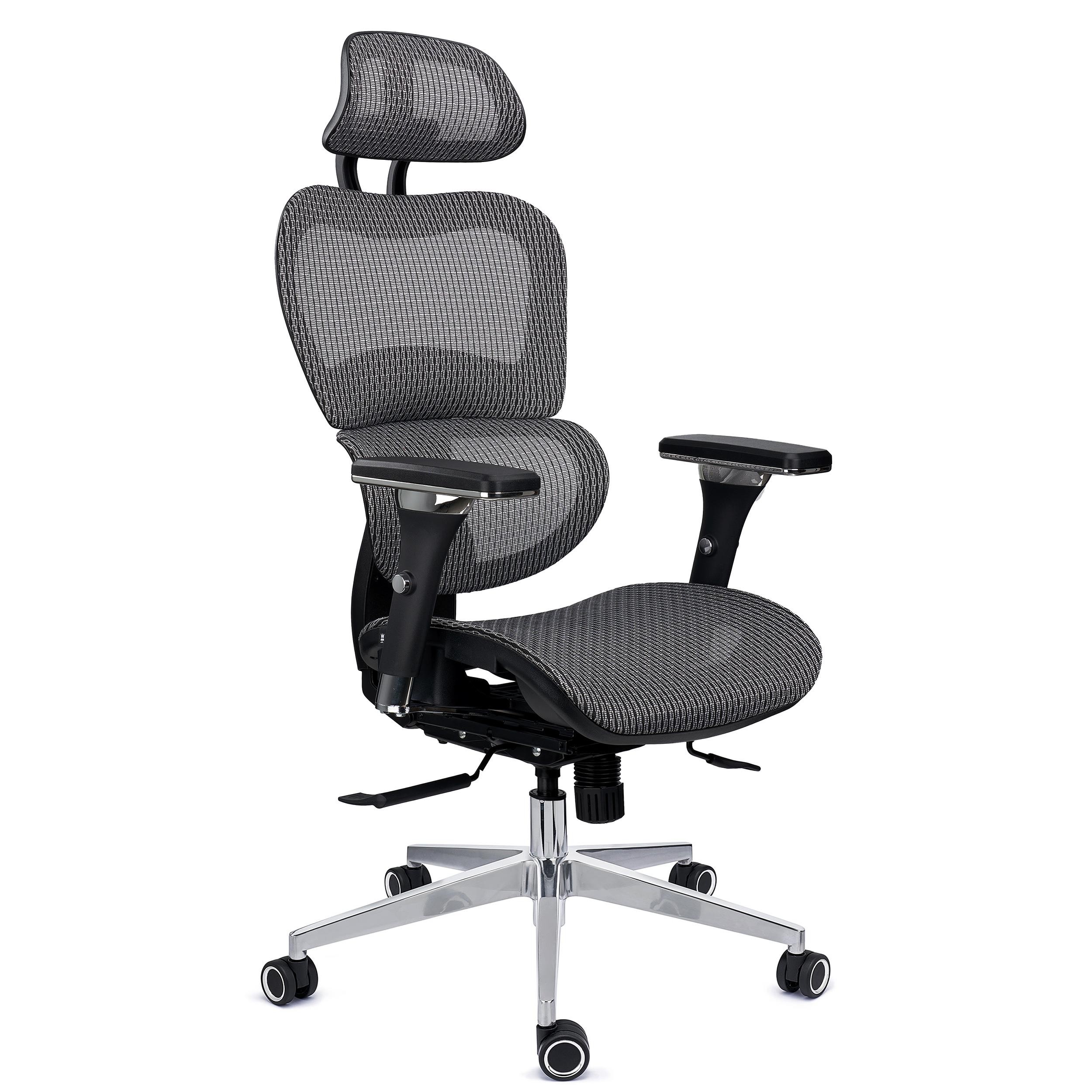 Silla Ergonómica VICTORY PRO, Máxima Adaptabilidad, Gama Profesional, Detalles Exclusivos, En Negro