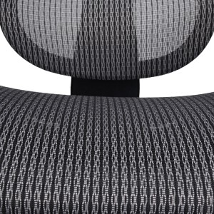 Sila de oficina ergonómica VICTORY PRO, uso profesional 8h, negro