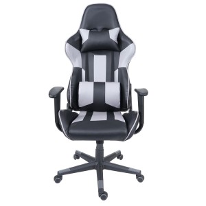 Silla Gaming CAMTON en Piel Negro