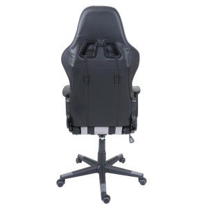 Silla Gaming CAMTON en Piel Negro