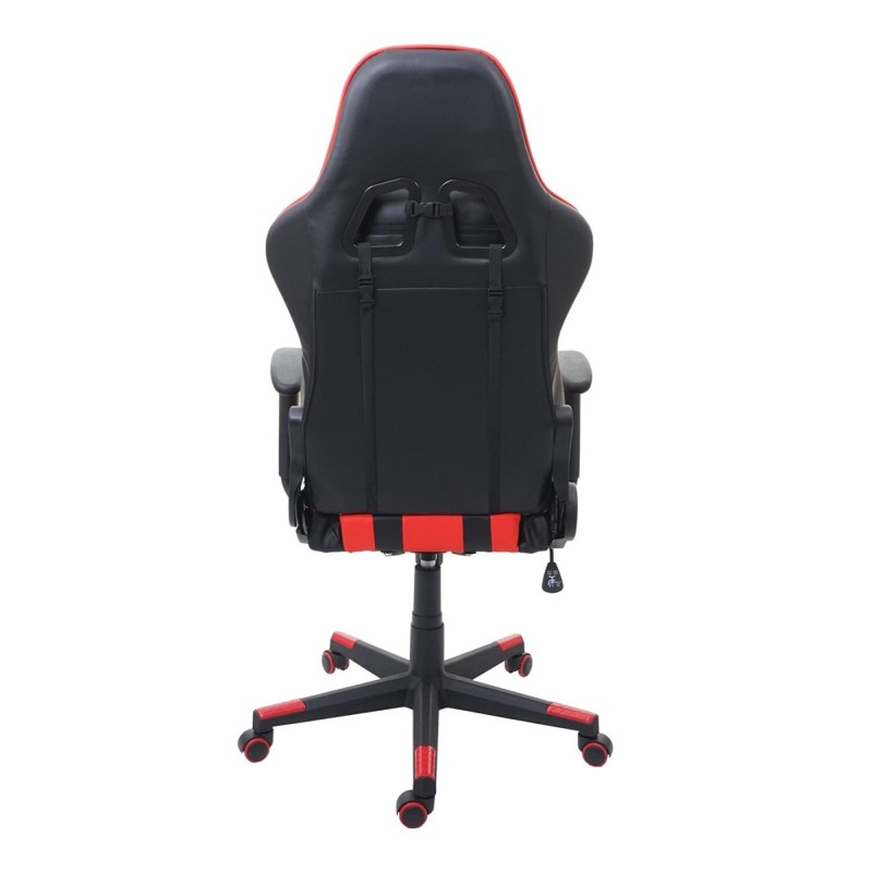 Silla Gaming CAMTON en Piel Negro