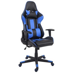 Silla Gaming CAMTON en Piel Negro