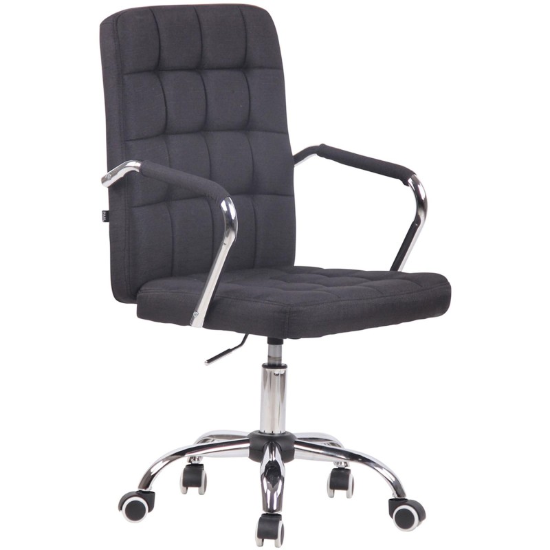 Silla de Oficina BOLTON TELA color Negro