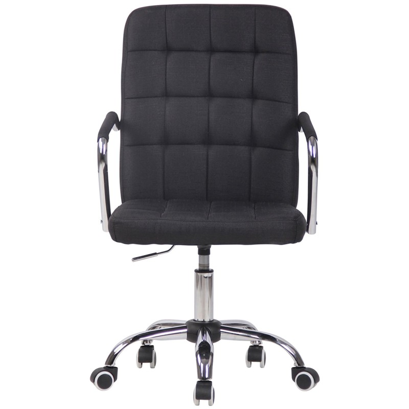 Silla de Oficina BOLTON TELA color Negro
