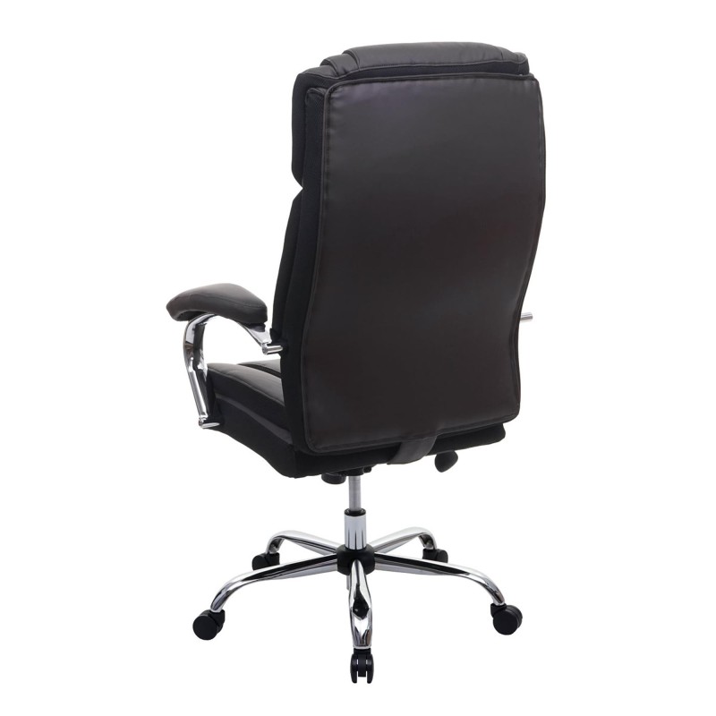 Sillón de Oficina KELTY en Piel color Crema