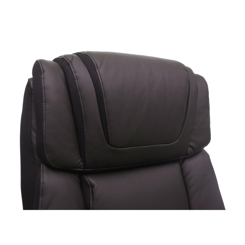 Sillón de Oficina KELTY en Piel color Crema
