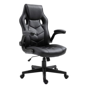 Silla Gaming MAX en Piel color Negro