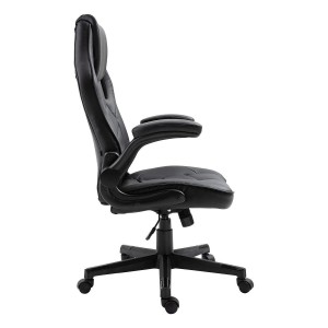 Silla Gaming MAX en Piel color Negro