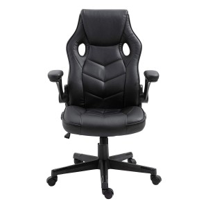 Silla Gaming MAX en Piel color Negro