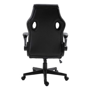 Silla Gaming MAX en Piel color Negro