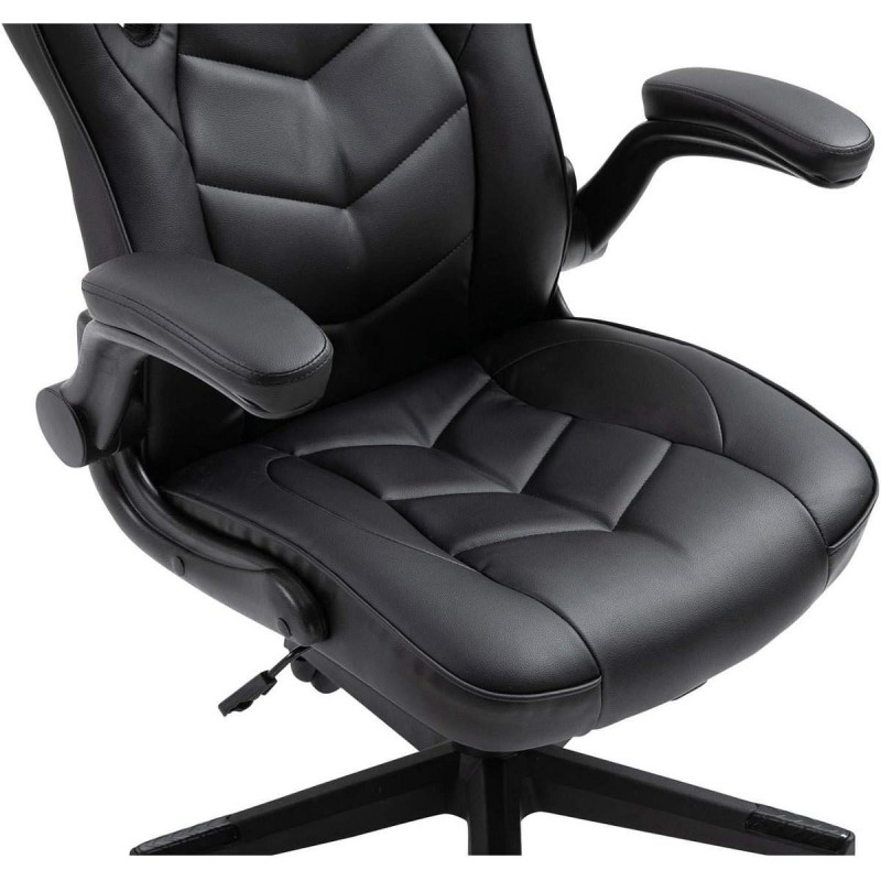 Silla Gaming MAX en Piel color Negro