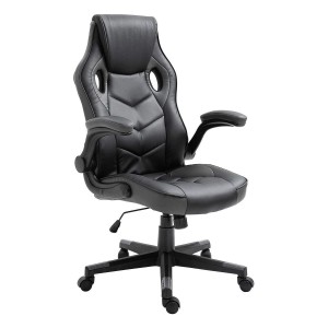 Silla Gaming MAX en Piel color Negro