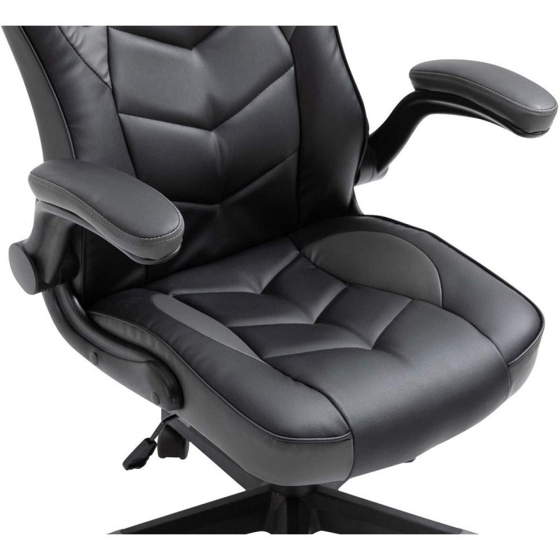 Silla Gaming MAX en Piel color Negro