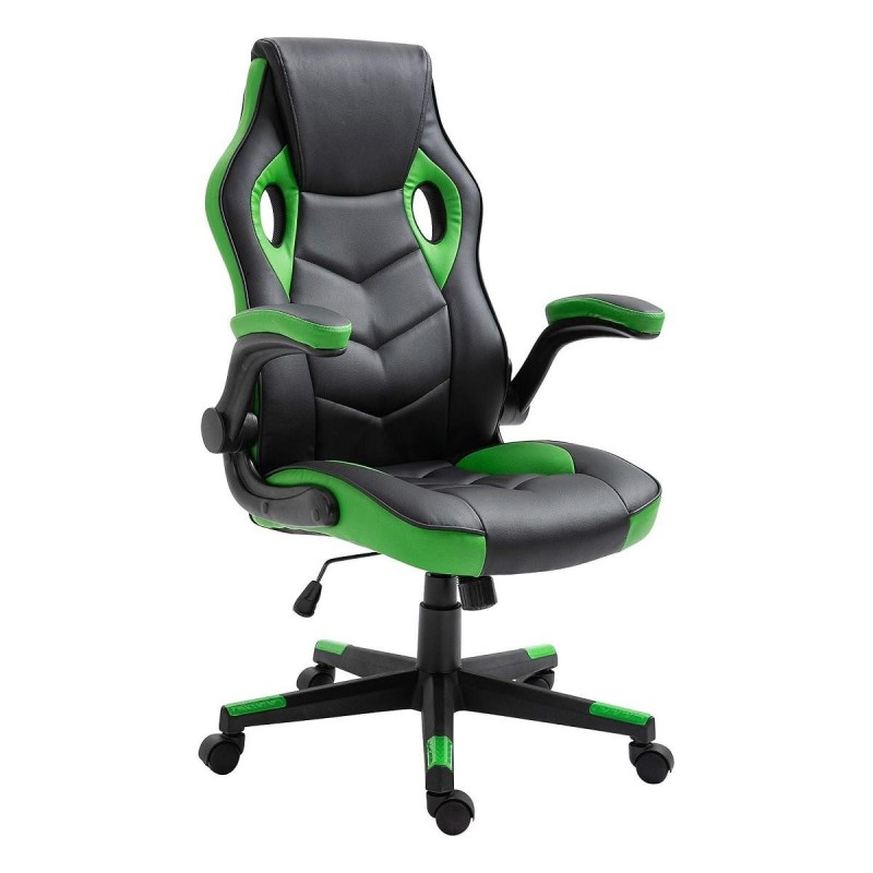Silla Gaming MAX en Piel color Negro