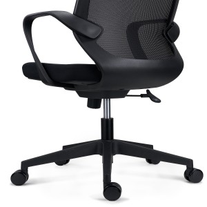 Silla de Oficina SINTRA, con reposacabezas, En Negro