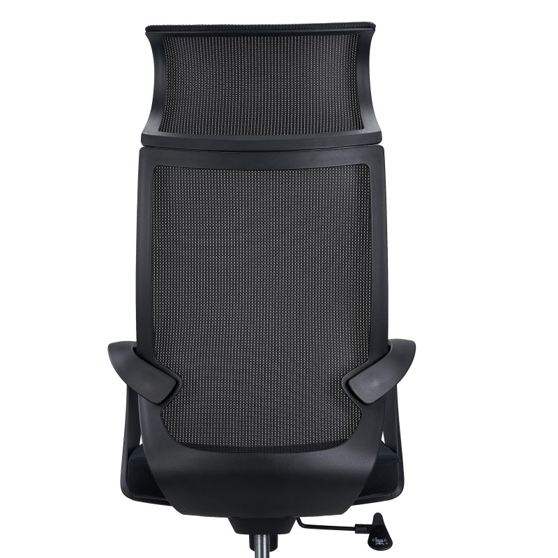 Silla de Oficina SINTRA, con reposacabezas, En Negro