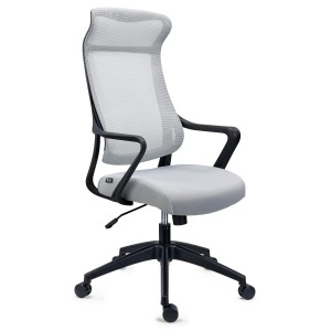 Silla de Oficina VIRGO, Reposacabezas integrado, En Negro