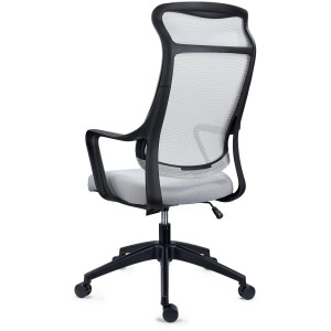 Silla de Oficina VIRGO, Reposacabezas integrado, En Negro