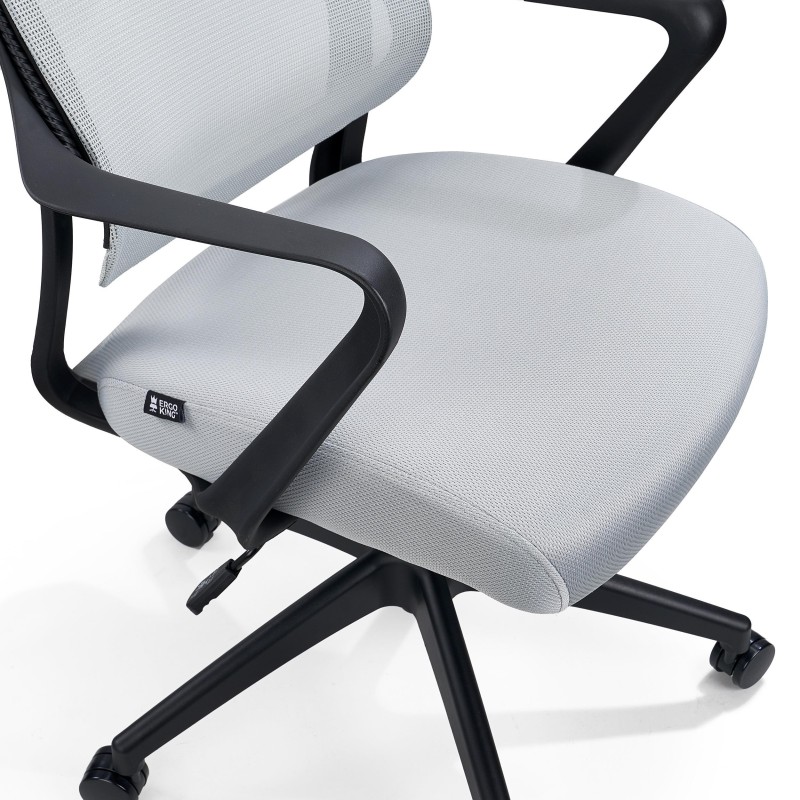 Silla de Oficina VIRGO, Reposacabezas integrado, En Negro