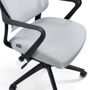 Silla de Oficina VIRGO, Reposacabezas integrado, En Negro