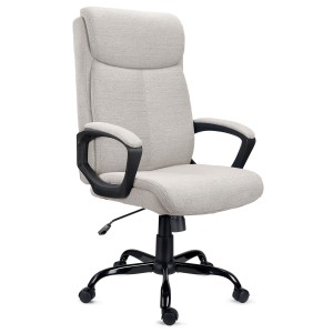 Sillón de Oficina COSMO en Tela Gris