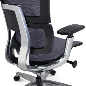 Silla Ergonómica ERGOPLUS, Premium, Estructura Metal, Malla Negra