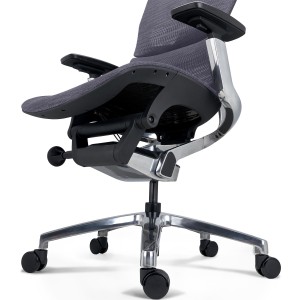 Silla Ergonómica ERGOPLUS, Premium, Estructura Metal, Malla Negra