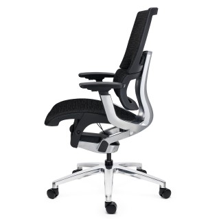 Silla Ergonómica ERGOPLUS, Premium, Estructura Metal, Malla Negra 2