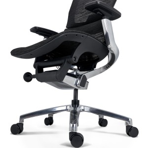 Silla Ergonómica ERGOPLUS, Premium, Estructura Metal, Malla Negra