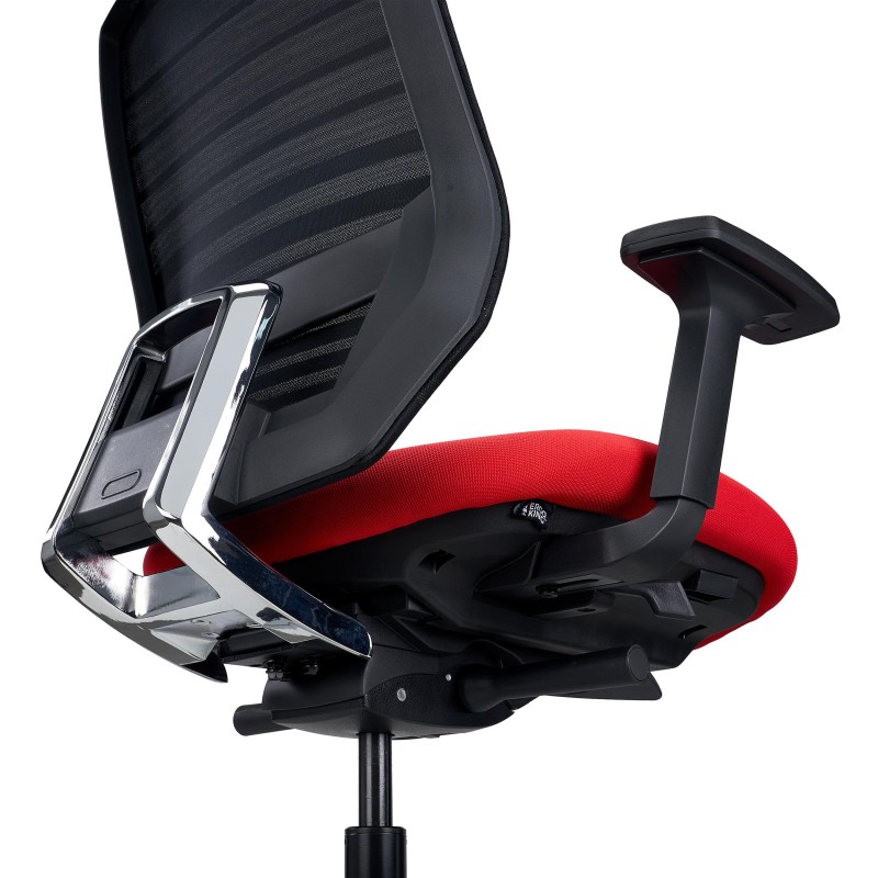 Silla Ergonómica TAURUS en Malla Negra