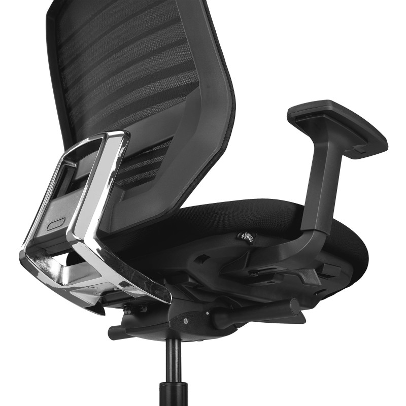 Silla Ergonómica TAURUS en Malla Negra