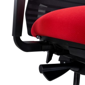 Silla Ergonómica TAURUS con Reposacabezas en Malla Negra