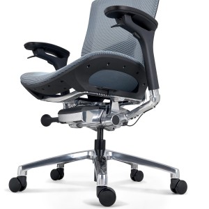 Silla Ergonómica OPTIMA, Estructura Metal, Uso Profesional, Azul