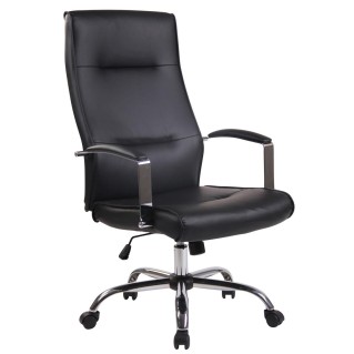 Silla de Oficina PONTIAC PIEL, color Marrón